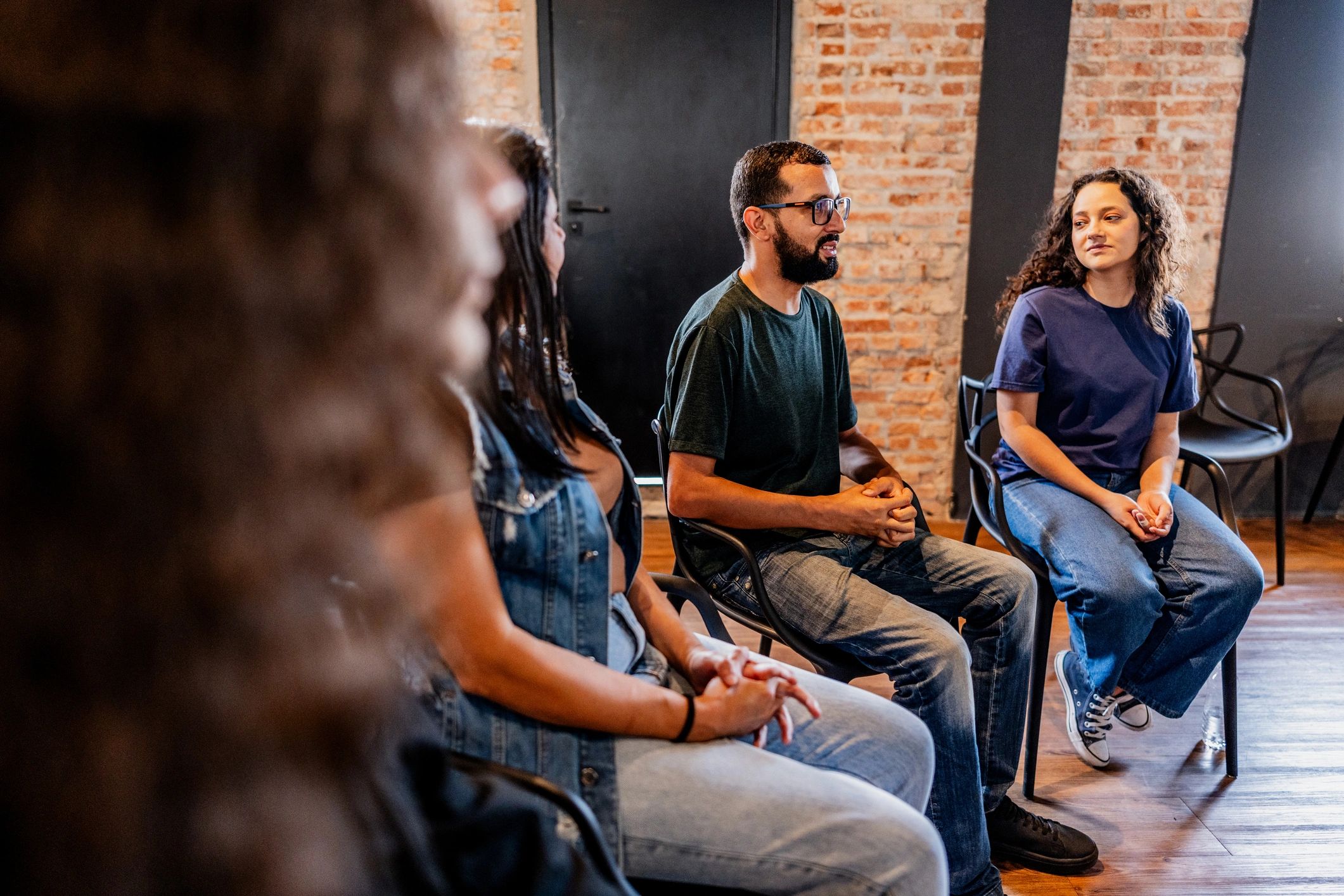 Behavioral health group support session